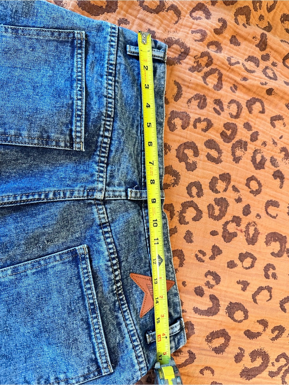 Y2K Delfric Eden Colorblock Panel Jeans – Size 36 - Picture 6 of 6